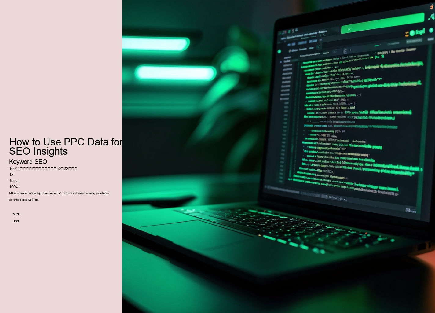 How to Use PPC Data for SEO Insights