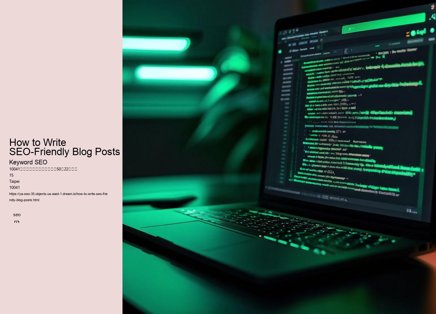 How to Write SEO-Friendly Blog Posts